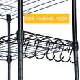 thumbnail image 4 of YSSOA 6-Tier Storage Shelving Units with Wheels, 30 "D x 14" W x 65 "H, 4 of 9