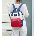 thumbnail image 7 of GUANGCAIJIA Stylish Backpack Diaper Bags Cute Organizer Unisex Mommy Hospital Delivery Travel Red, 7 of 7