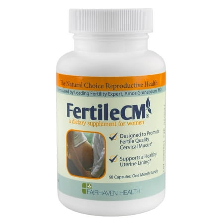 FertileCM for Fertile Cervical Mucus, Supports the production of 