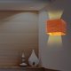 thumbnail image 3 of Lámpara de pared Yinane de noche con luz cálida de Grano de madera de imitación, 3 of 8