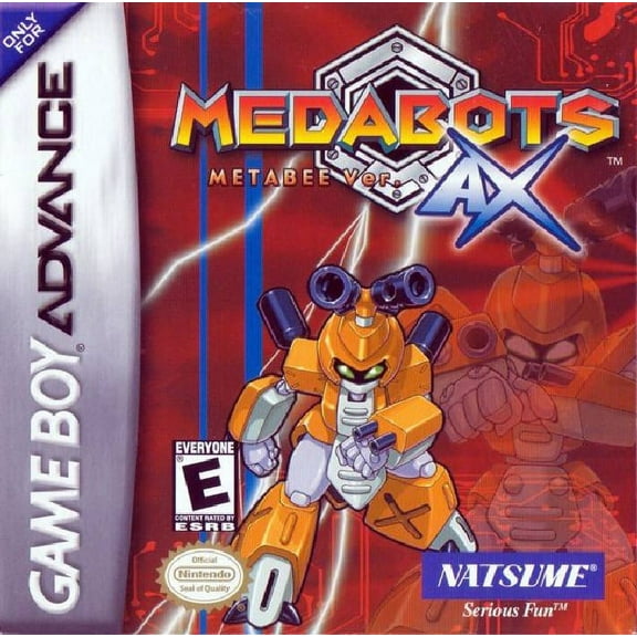 Restored Medabots AX: Metabee Version (Nintendo Game Boy Advance, 2002) (Refurbished)