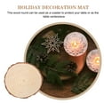 thumbnail image 4 of HEALEEP Wood Centerpiece Rustic Wedding Table Decor 1Pcs 10.6x10.6in, 4 of 6