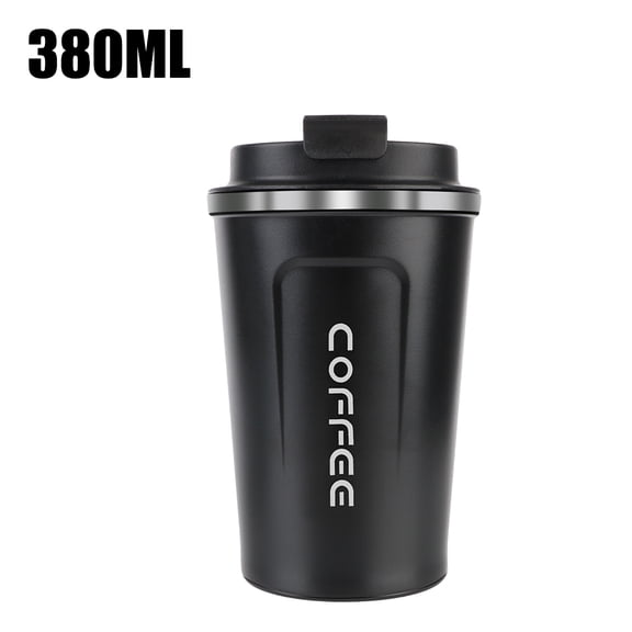 For Tea Water Coffee Leak_Proof Travel Thermo Cup Car Thermos Mug Thermo Cafe 380/510ML Double Stainless Steel Coffee Mug
