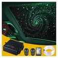 thumbnail image 3 of 32W RGBW Optic Fiber Light Engine, Driver Double Port Optical Light Source Kit With App Control For Car Starry Sky Ceiling, 3 of 7
