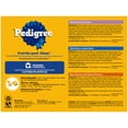 thumbnail image 3 of Pedigree Chopped Ground Dinner Cheese Variety Pack Adult Wet Dog Food, (18) 3.5 oz Pouches, 3 of 12