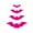 Hot Pink-16PC_#01, variant on 16 Pcs Halloween Decorations 3D Bats Decor, 4 Sizes Scary Halloween Decor Indoor Bat Stickers Decorations for Bedroom Bathroom Door Wall Party Decoration