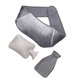 thumbnail image 1 of Conjunto de tres piezas para proteger la cintura: bolsa de agua caliente con agua, cinturón cálido, funda de tela, funda de PVC, bolsa de agua caliente para la cintura y el vientre., 1 of 4