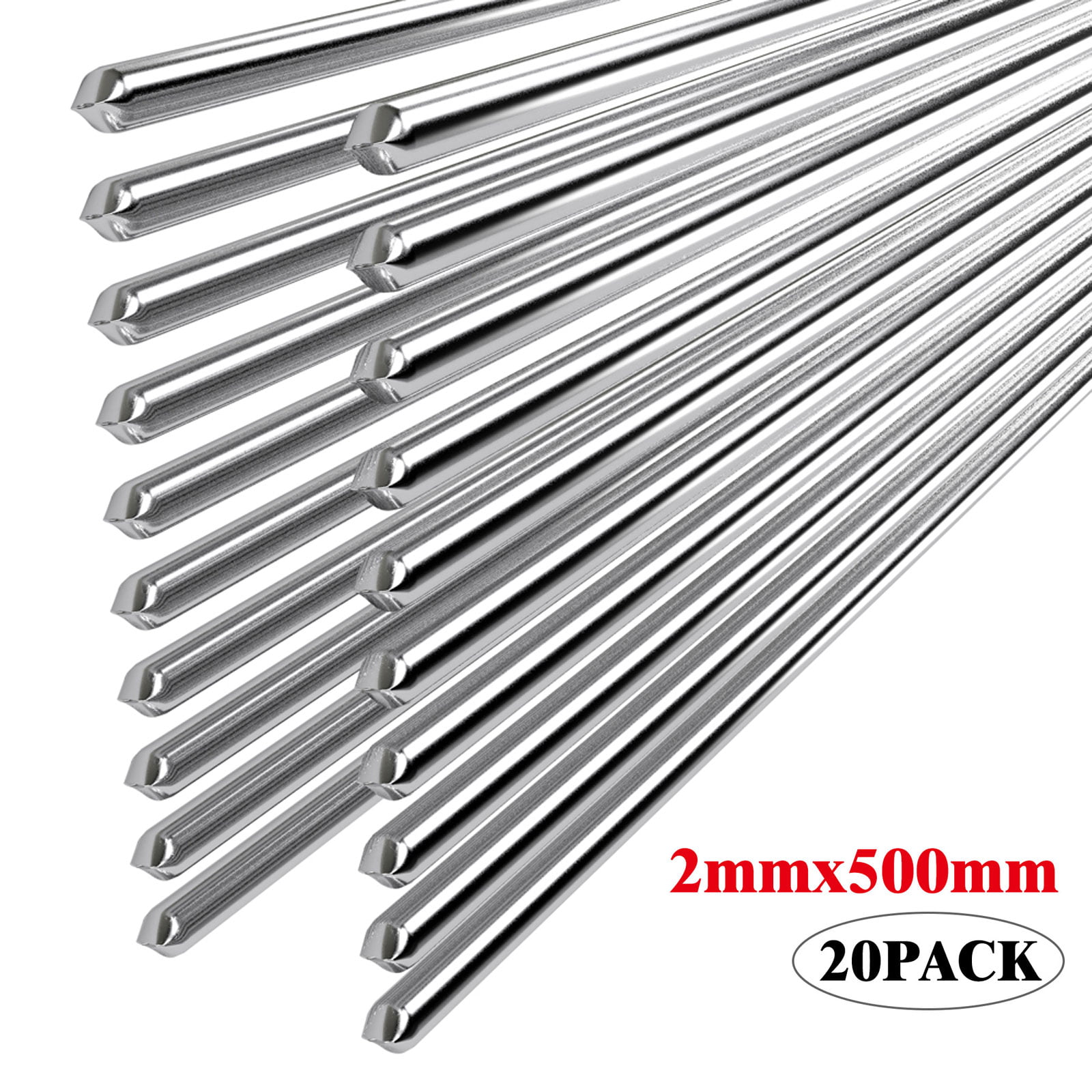 20x Easy Melt Welding Rods Low Temperature Tin Silver Aluminum Alloy Solder Tool 