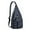 Black-22, variant on 4-Pockets Cross Body Bags for Woman Men,Cute Sea Life Sling Bag Chest Bag with Adjustable Strap Women's Crossbody Bags for Outdoors Hiking Traveling