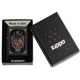 thumbnail image 6 of Zippo Neon Dragon Design Black Matte Pocket Lighter, 6 of 7