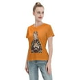 thumbnail image 4 of T-Shirt Basique à Manches Courtes pour Femmes Demon Slayer Blade Tanjiro, 4 of 6