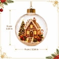 thumbnail image 4 of Glowing Christmas Story Ornament Ball Warm Light & Shatterproof for Christmas Tree Window Mantel Shelf Branch Christmas Decoration by MPOISVA, 4 of 8