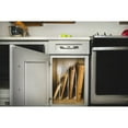 thumbnail image 2 of Rev-A-Shelf 597-18-52 18" Bakeware Wire Kitchen Cabinet Organizer, White, 2 of 6