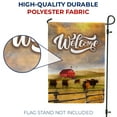 thumbnail image 4 of America Forever Welcome to Rural America Garden Flag, 12.5 x 18 inch Double Sided, Farm Scene Flag, Country Barn Cows Decor, Rustic Ranch Outdoor Yard Banner, 4 of 5