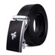 thumbnail image 1 of Cinturón de Hebilla Automática Barry.Wang para Hombre en Cuero Grano Marrón de 3.5 cm de Ancho, 1 of 8