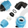 thumbnail image 3 of IC packaging with 4 PE pipe elbow 90° bend PN16 (32mm x 1 inch AG)., 3 of 5