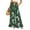 Green, variant on EANJE Christmas Womens Pants Casual Christmas Printed Drawstring Elastic Waist Ruffle Hem Wide Leg Trousers High Waist Long Pants Loose Fit Cozy Fall Party Wear Clothing with Side Pockets Green 2XL