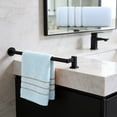thumbnail image 2 of Kyusrd Hand Towels for Bathroom,Cotton Soft Absorbent Decorative Hand Towel for Face Spa Bath Gym Kitchen,Blue,33x73cm, 2 of 6