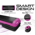thumbnail image 5 of Yes4All Adjustable Aerobic Step Platform with 4 Risers (Pink), 5 of 8