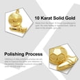 thumbnail image 2 of Charm America - Soccer Ball and Cleat Futbol Charm Pendant - 10 Karat Solid Gold - Great Gift For Men and Women, 2 of 7