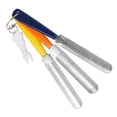 thumbnail image 1 of Herwey 3pcs Nut File Tapered Cutting Edge Handle Grooving Dual Sided Guitar Tool Gift, 1 of 8