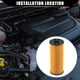 thumbnail image 2 of 1 Juego No.68079744AB/68079744AA Filtro de Aceite del Motor para Jeep Grand Cherokee 3.6L 2011-2013, 2 of 7
