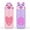 Unicorn Cat, variant on Ello Ellies 2-Pack 12oz Kids Stainless Steel Vacuum Insulated Water Bottle with Straw & Leak-Proof Lid