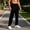 Black, variant on Men's Ice Silk Quick Dry Running Pants, Summer Mesh Breathable Elastic Waist Sports Travel Trousers with Zipper Pockets, Loose Fit Athletic Joggers Big and Tall Size S-3XL Black
