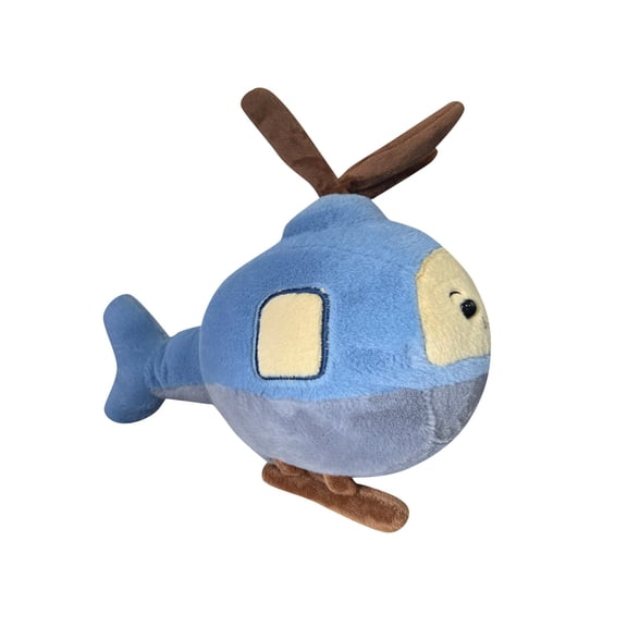 11.4-Inch Fleet Plane Plush Toy, Soft Cartoon Aircraft Stuffed Animal for Home Decor, Decorative Airplane Doll for Bed and Sofa