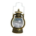 thumbnail image 1 of Farol de de granja Lámpara de aceite Lámpara LED sin llama Lámparas de noche Luz antigua Sala de Cocina Bodega Restauran Bronce Dorado, 1 of 8
