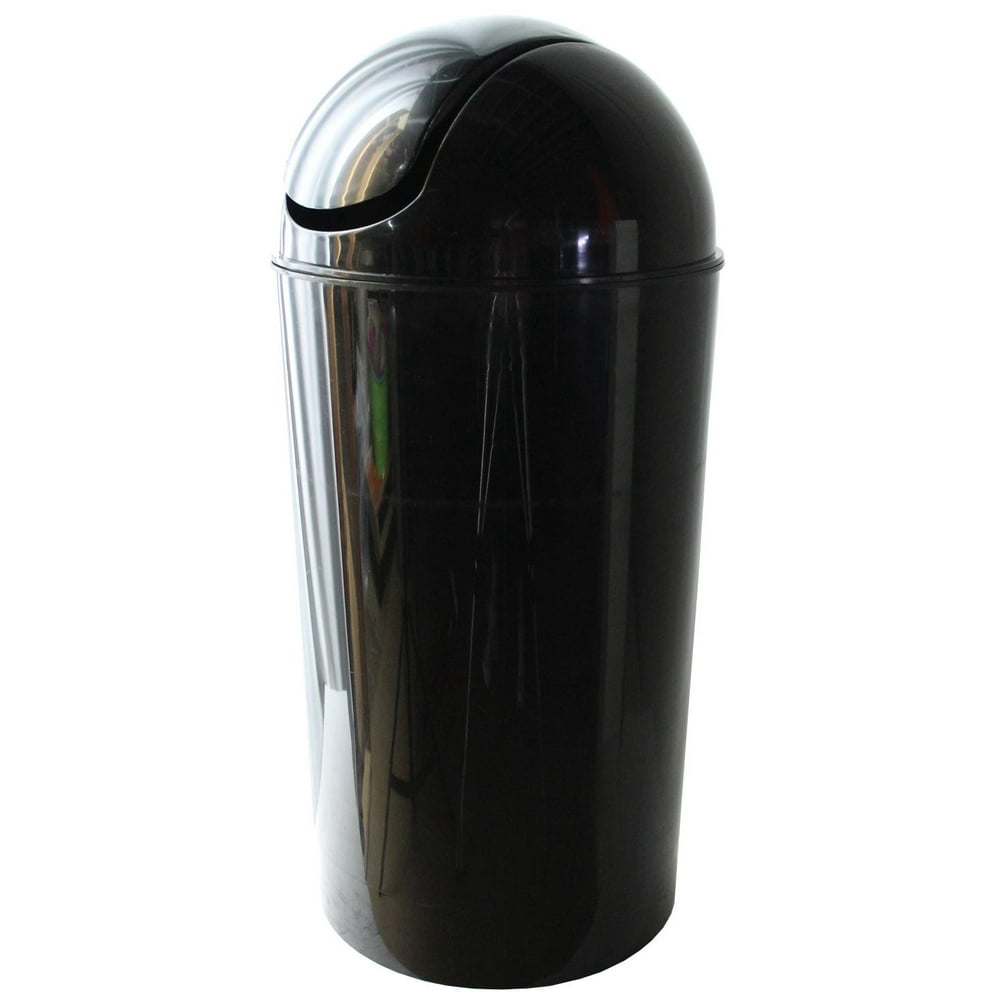 Dial Industries E2056KM 56 Quart Metallic Black Swing Bin