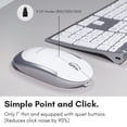 thumbnail image 3 of Macally Premium Bluetooth Keyboard and Mouse for Mac | Compatible Wireless Apple Keyboard and Mouse Combo (110 Keys Multi-Device Rechargeable) for Ma, 3 of 7