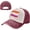 LGBT-1435, variant on Lesbian Pride Flag LGBT Lesbian Vintage Gifts Cowboy Hat Men Vintage Baseball Cap Women Trucker Hat Sun Hat Dark Red