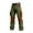 Green, variant on Casual Knit Trousers, Retro Utility Long Pants with Comfortable Fit, Multiple Pockets, Light Weight, Plain Hippy Combat Style for Everyday Wear and Outdoor Activities