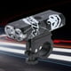 thumbnail image 4 of Linterna frontal para bicicleta recargable por USB con sensor inteligente, lámpara superbrillante blanco negro, 4 of 9