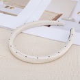 thumbnail image 3 of Unique Bargains 1 Pc Headband Fashion Narrow Hair Accessories Beige, 3 of 5