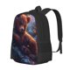 thumbnail image 1 of Easygdp Lazy Stone Bear Mochila de Gran Capacidad Minimalista Ideal para Escuela, Viajes y Uso Diario, 1 of 6