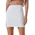 thumbnail image 3 of Women's Basic High Waisted Pencil Bodycon Short Skirt, 3 of 5