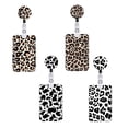 thumbnail image 3 of Badge Card Holder and Neck Lanyard Set Leopards Print Identity Card Badge Holder With Retractable Badge Reel for Office, 3 of 14