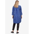 thumbnail image 2 of Ellos Women's Notch Neck Crinkle Tunic Tunic, 2 of 5