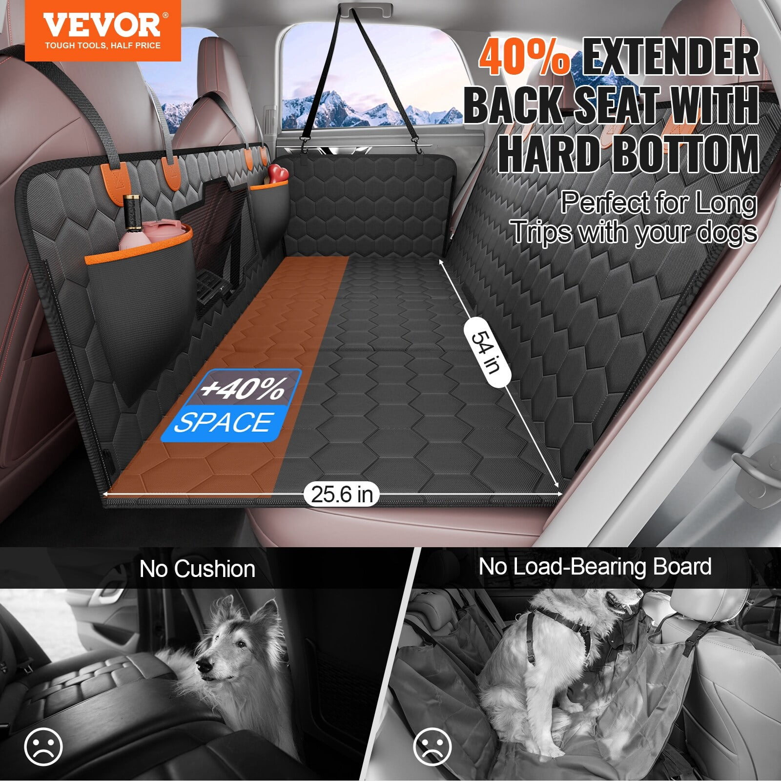 Accessoire Voiture Dog Car Cover PETICON Front Seat Cover Pack
