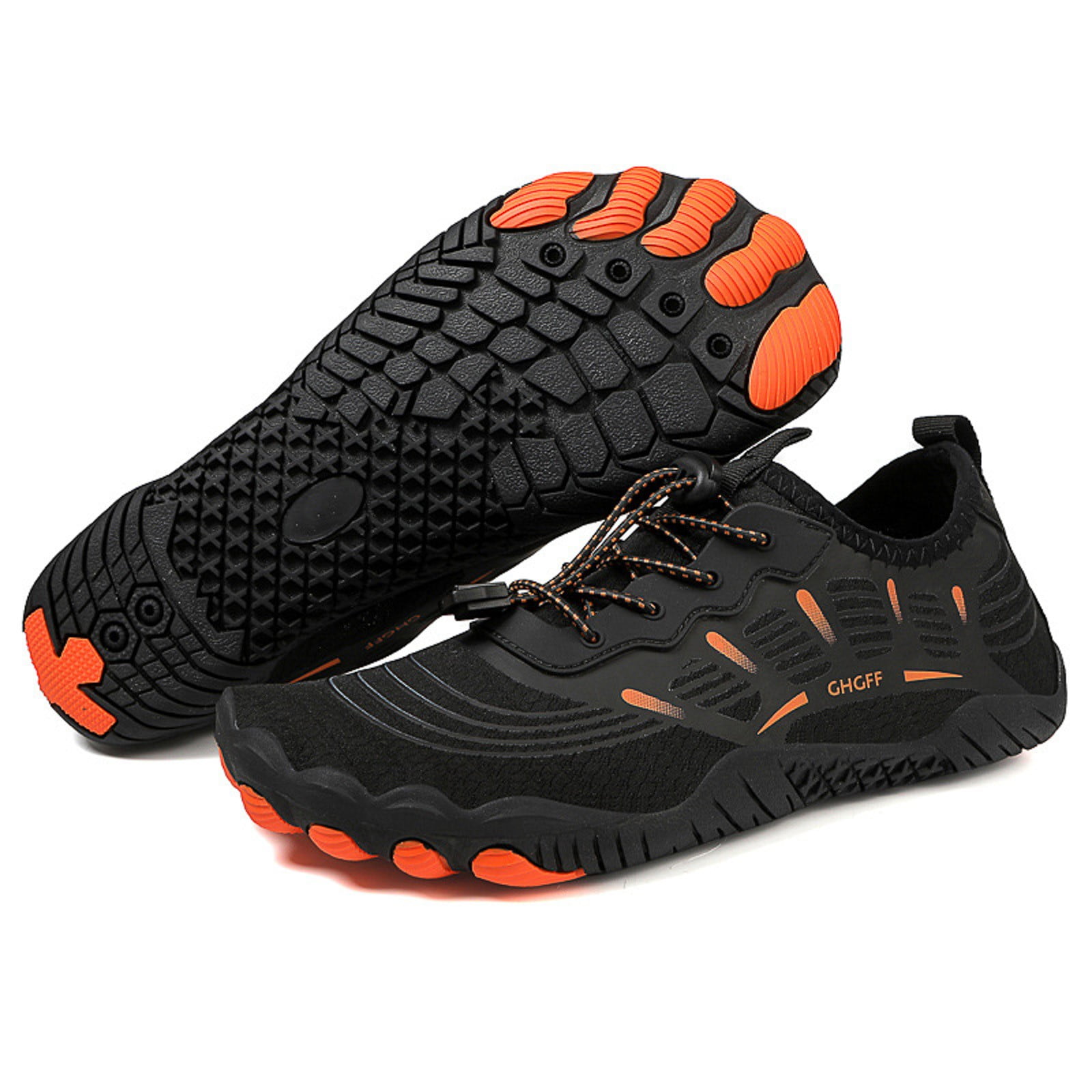 Mepaouo Barefoot Shoes Womens Mens Wide Toe Box Walking Hiking Sneakers Non Slip Water Socks Shoes