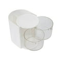 thumbnail image 5 of Rotating Desktop Organizer for Cosmetics Hair Accessories Jewelry Double Layer Storage Decorative Display Holder 360Â° Rotation Space Saving, 5 of 8