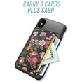 thumbnail image 2 of Smartish iPhone X/XS Wallet Case - Wallet Slayer Vol. 2 [Slim Protective Kickstand] Credit Card Holder for Apple iPhone 10s/10 (Silk) - Flavor of the Month, 2 of 5