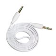thumbnail image 1 of línea de grabación Cable auxiliar de 3,5 mm a conector de audio estéreo AUX para iPod MP3 blanco FLhrweasw El nuevo, 1 of 6