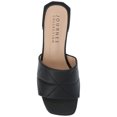 thumbnail image 5 of Journee Womens Elidia Slip On Block Flat Sandals, 5 of 10