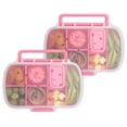 thumbnail image 1 of Cajas para Snacks Estilo Bento de Paris Hilton 2-Pack con 7 Compartimentos, 1 of 7