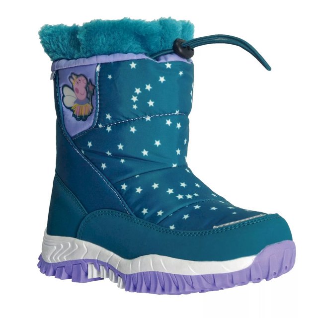 Regatta - Botas de Invierno Diseño Peppa Pig para Niños/Niñas (Gulfstream, Lila)