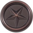thumbnail image 3 of Texas Star Cabinet Knob, 1-1/4 Inches, Vintage Bronze by Stone Harbor Hardware, 3 of 4