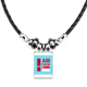 thumbnail image 1 of soy de singapur collar a mano colgante de cuerda de cuero Unbranded M, 1 of 3